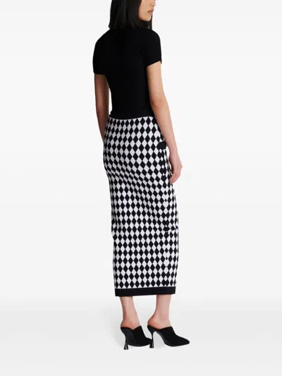 Balmain Buttoned Midi Skirt