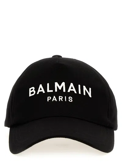 Shop Balmain Logo Embroidery Cap