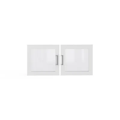 Safco Resi Glass Door Kit - White