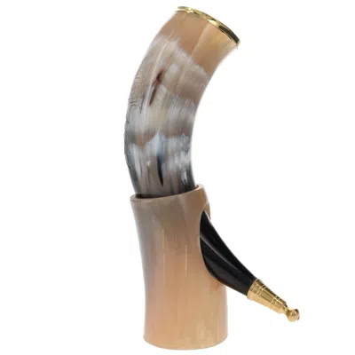 Olaf's Ale House Tankherd Decorative Horn 20oz W Stand