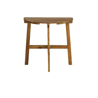 Progressive Furniture Halfmoon Table, Natural