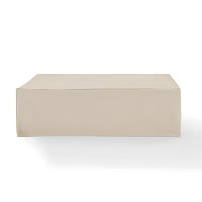 Crosley Furniture Outdoor Rectangular Table Furniture Cover Tan