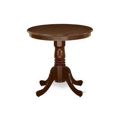 East West Furniture Dining Table Mahogany, Emt-mah-tp