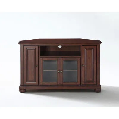 Crosley Furniture Alexandria 48" Corner Tv Stand Mahogany