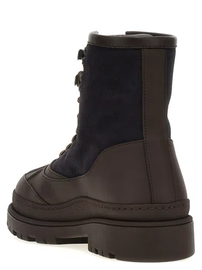 Shop Brunello Cucinelli Leather Ankle Boots