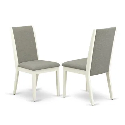 East West Furniture Parson Chairs-, Lap2t06