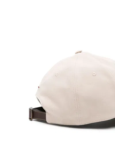 Shop Brunello Cucinelli Logo Cotton Baseball Cap