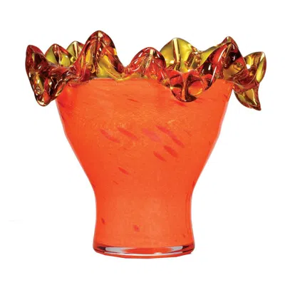 Ok Lighting Glass Fruit Bowl