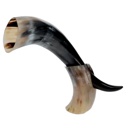 Olaf's Ale House Tankherd Bovine Horn 20oz With Stand