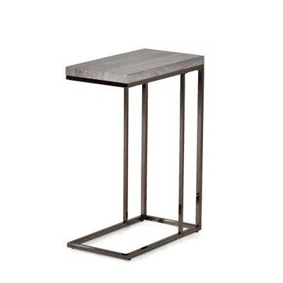 Steve Silver Lucia Chairside End Table W/nickel