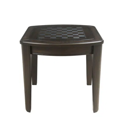 Steve Silver Diletta Game End Table With Chessboard