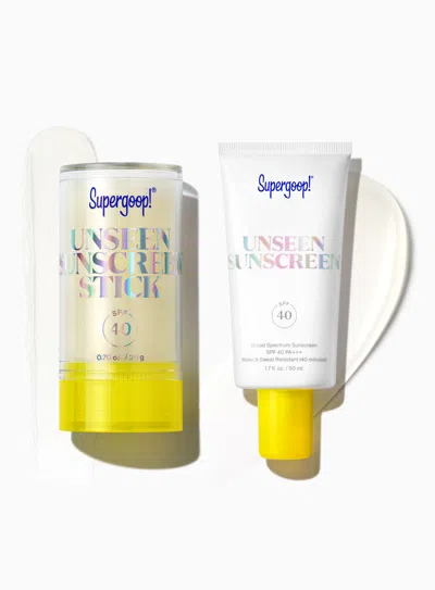 Supergoop Invisible Essentials Set Sunscreen !