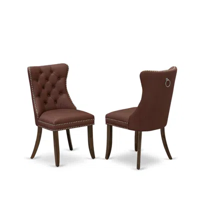 East West Furniture Parson Dining Chairs