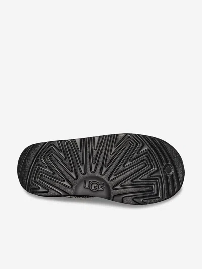 Ugg Kids Classic Mini Crescent Boots In Black