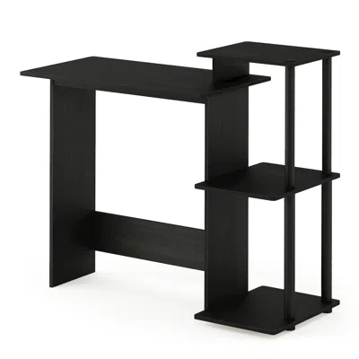 Furinno Efficient Home Laptop Notebook Computer Desk, Americano/black