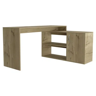 DEPOT E-SHOP BOSTON DESK - LIGHT OAK 