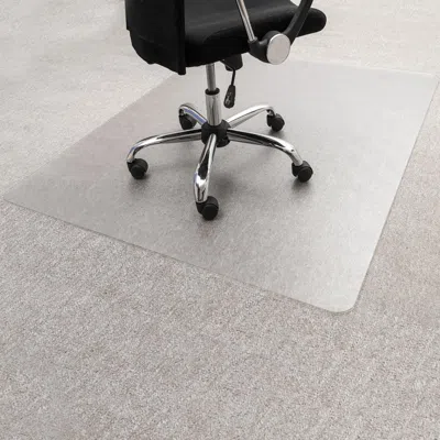 Floortex Clear Floor Mat For Carpets - 35" X 47"