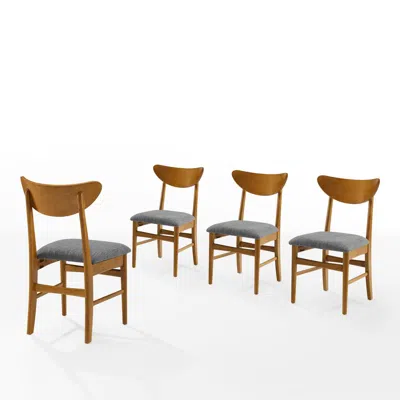 Crosley Brands Landon 4-piece Wood Dining Chair Set