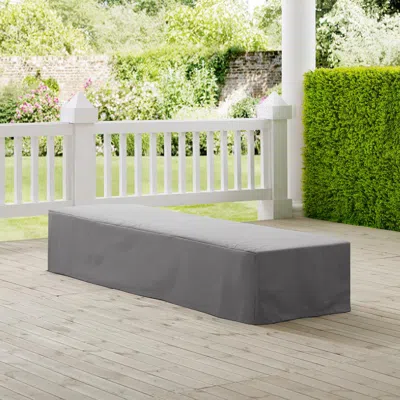 Crosley Furniture Outdoor Chaise Lounge Furniture Cover Gray