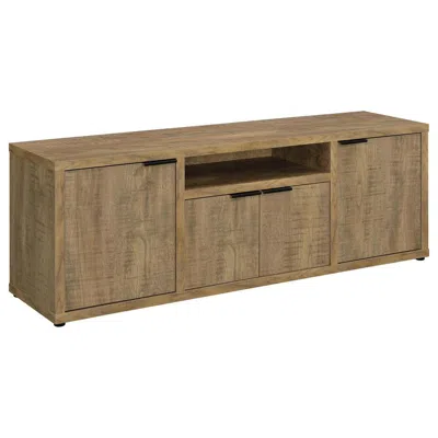 Coaster Tabby 4-door Engineered Wood 60" Tv Stand Mango