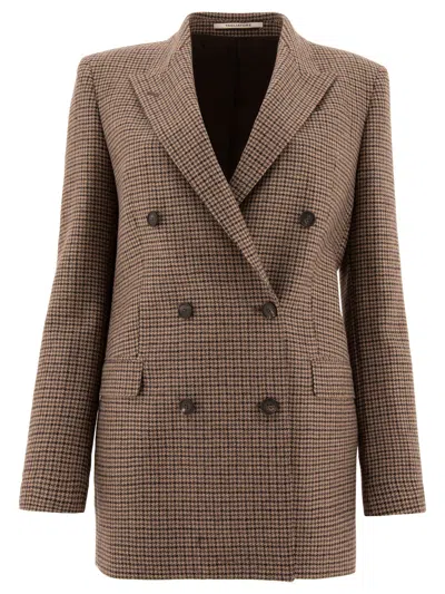 Shop Tagliatore Jasmine Jackets In Brown