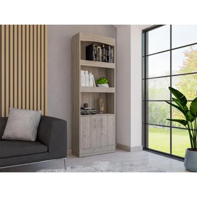 Depot E-shop Dozza Bookcase Light Gray