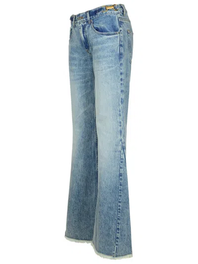 Stella Mccartney Stella Mc Cartney Light Blue Cotton Jeans In Blue