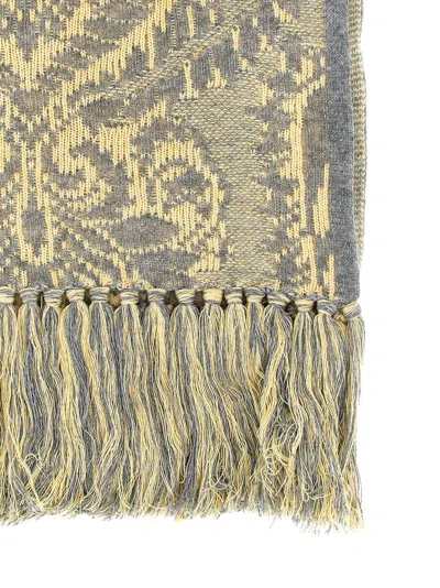 Etro Baroque Pattern Jacquard Scarf In 多色的