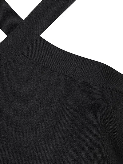 P.a.r.o.s.h Parosh Viscose Blend Dress In Black