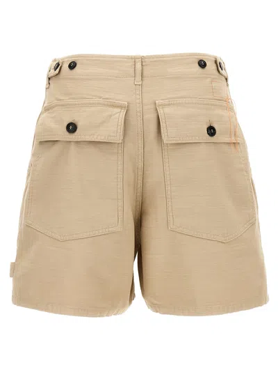 Fortela Beige Jim Bermuda Shorts In Beige