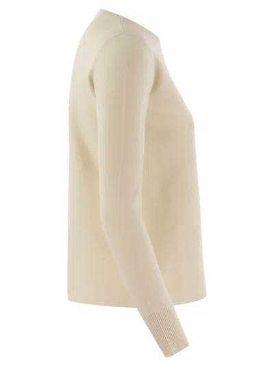 Max Mara Women's Poker - Boxy Jersey In Ivory