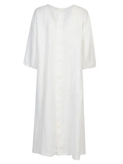 Sarahwear Linen Shirt Dress In 白色的