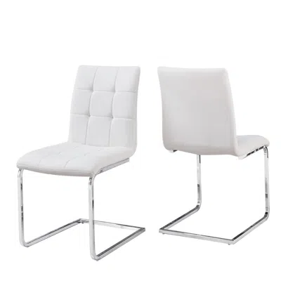 Steve Silver Escondido Side Chair - White Set Of 2