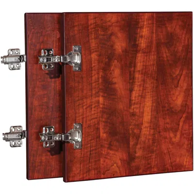Lorell Essentials Series Wall-mount Hutch Door Kit - 16.6" X 16" X 0.7" X 0.8" - Finish: Cherry