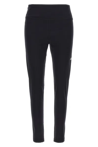Balenciaga X Adidas Logo Printed Leggings In Black