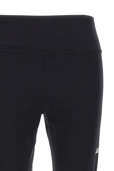 Balenciaga X Adidas Logo Printed Leggings In Black