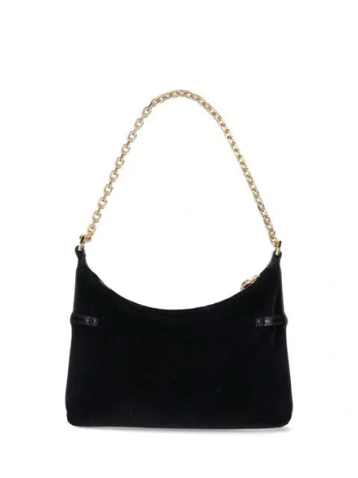 Givenchy Voyou Chain Leather Shoulder Bag In Black