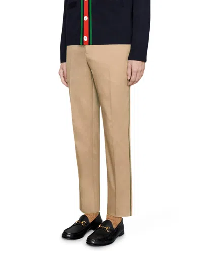 Gucci Horsebit Almond-toe Loafers In Black