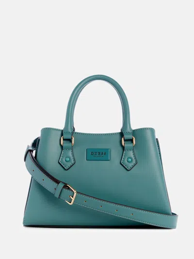 Guess Factory Corapeake Satchel In Blue