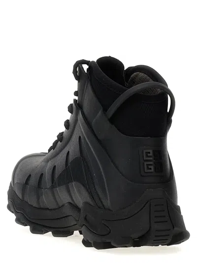 Shop Givenchy Rubber Ankle Boots In Black