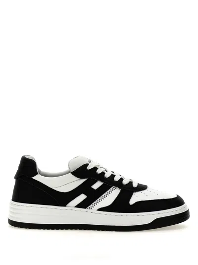 Hogan H630 Sneakers In White/black