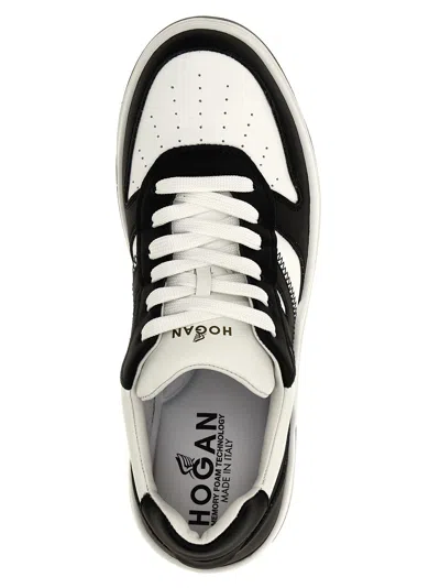 Hogan H630 Sneakers In White/black
