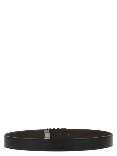 Ferragamo Men's Belt With Hooks In Multicolor