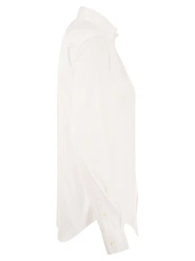 Polo Ralph Lauren Classic Long Sleeves Button Front Shirt Clothing In White