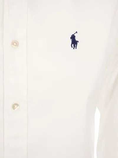 Polo Ralph Lauren Classic Long Sleeves Button Front Shirt Clothing In White