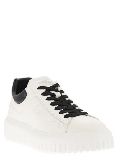 Hogan H-stripes Low-top Sneakers In White