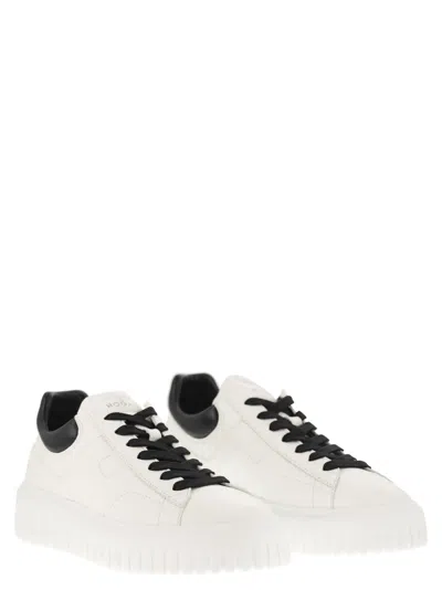 Hogan H-stripes Low-top Sneakers In White