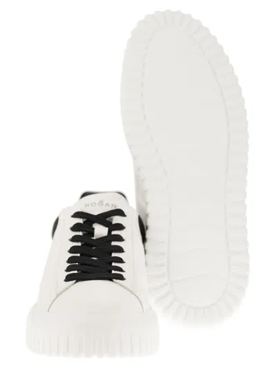 Hogan H-stripes Low-top Sneakers In White