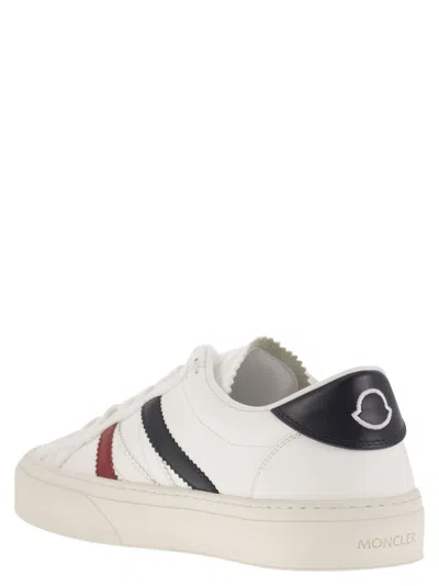 Moncler Monaco 2 Low-top Sneakers In White