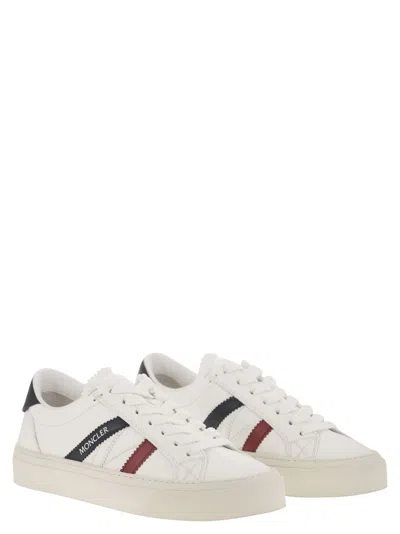 Moncler Monaco 2 Low-top Sneakers In White